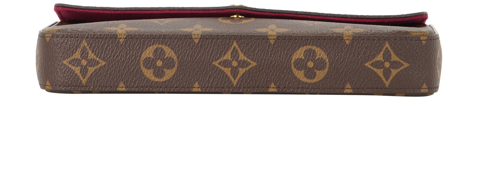 Felicie Pochette, &pound;850, Handbags, Brown, Canvas, Top view